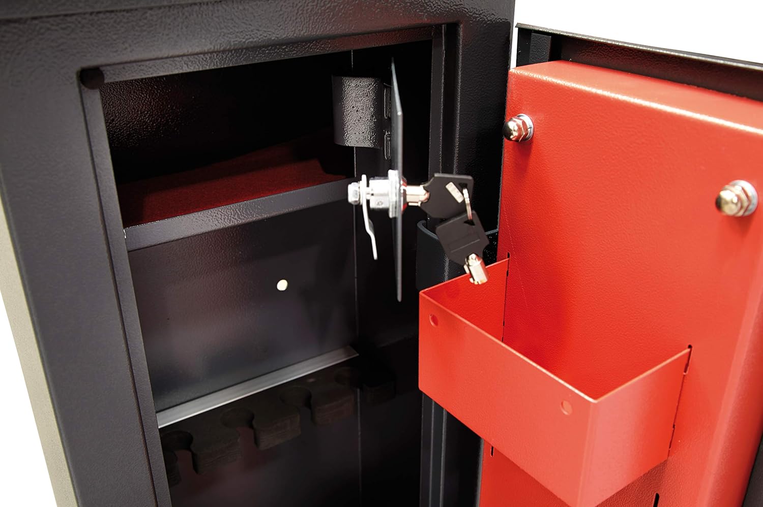 Coffre-fort pistolet en acier 5 places avec coffre-fort
