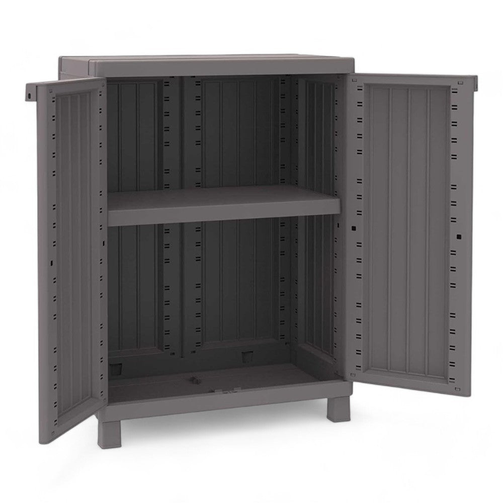 Tuttopiani Armoire Basse Twist Noir Série 680 - mm.680x390x915h.
