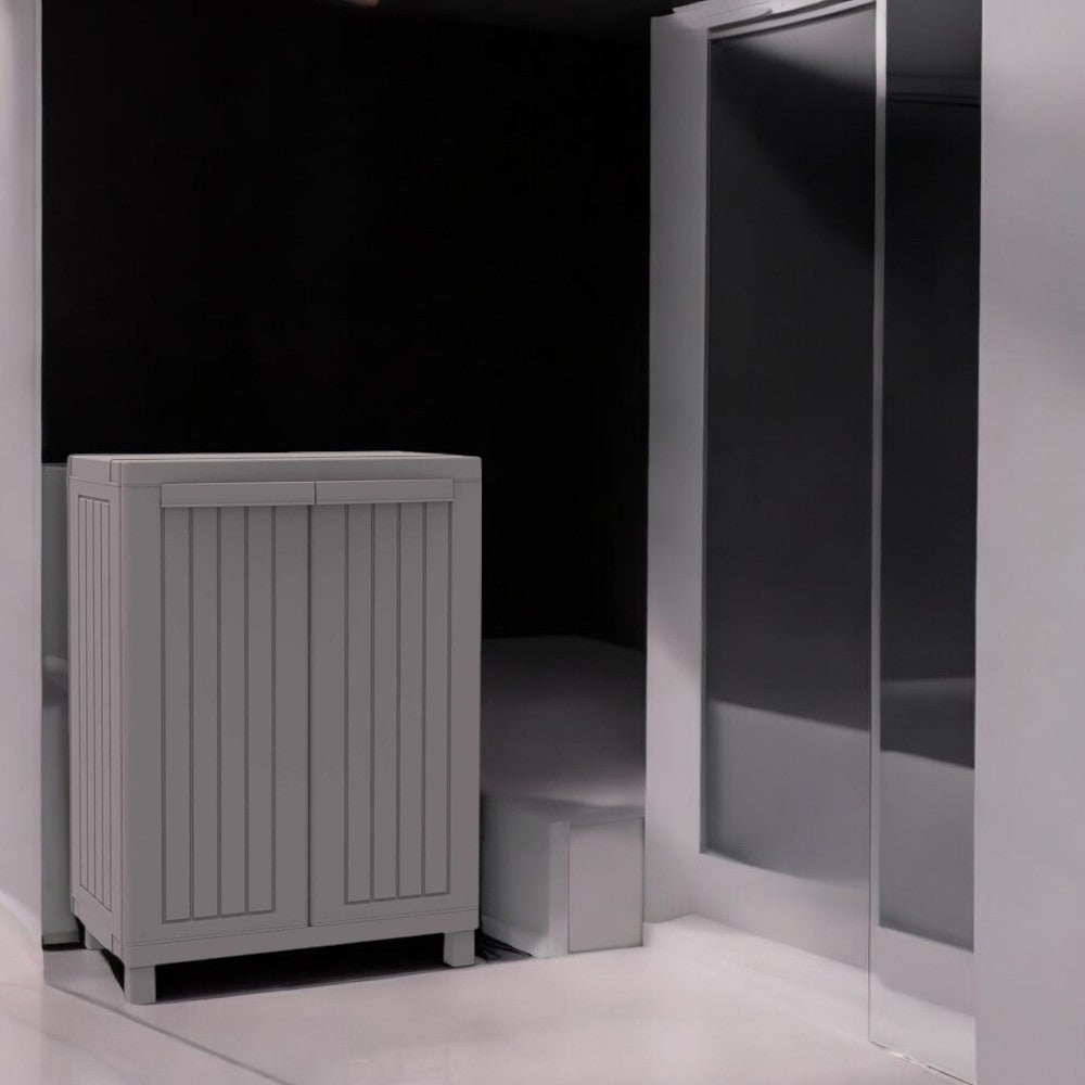 Tuttopiani Armoire Basse Twist Noir Série 680 - mm.680x390x915h.