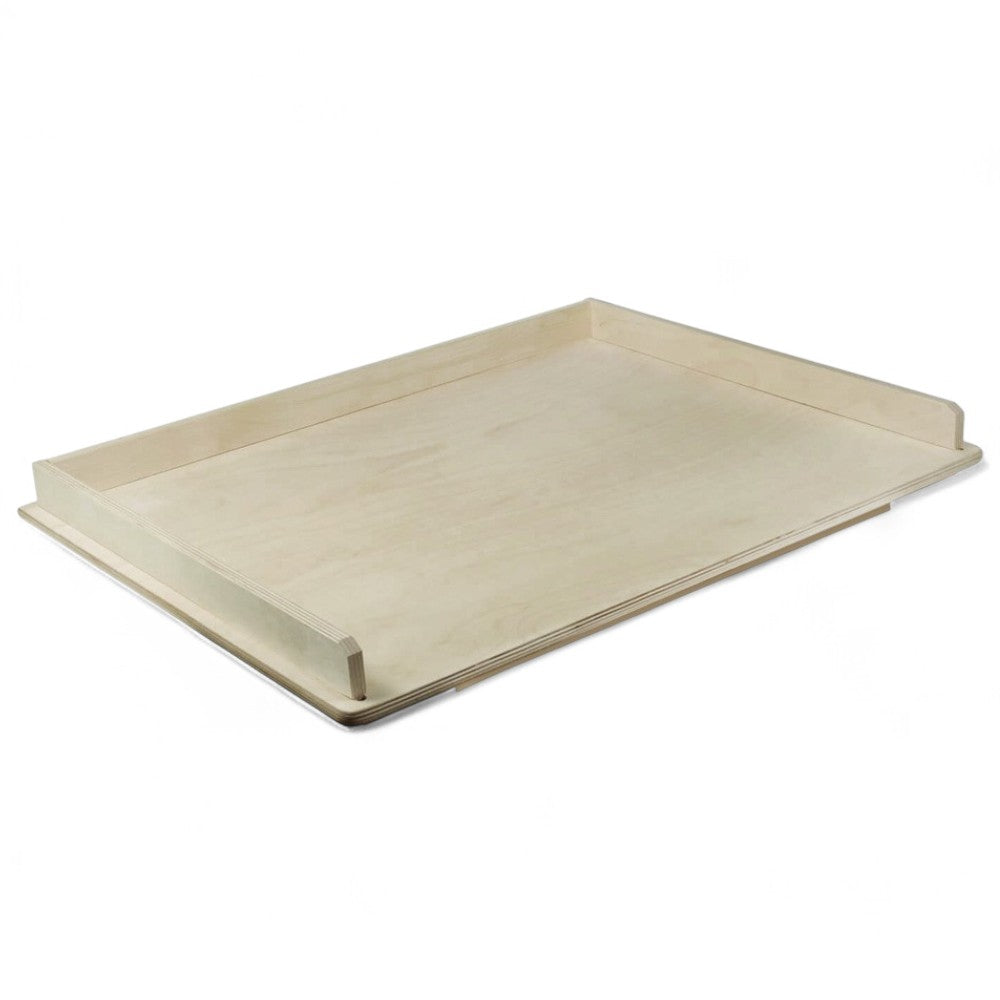 Planche à pâtes avec bord en contreplaqué de bouleau - 65x50 cm