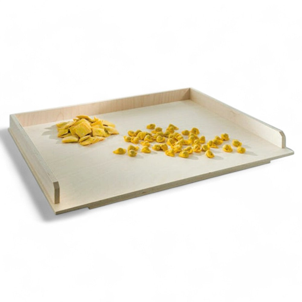 Planche à pâtes avec bord en contreplaqué de bouleau - 65x50 cm