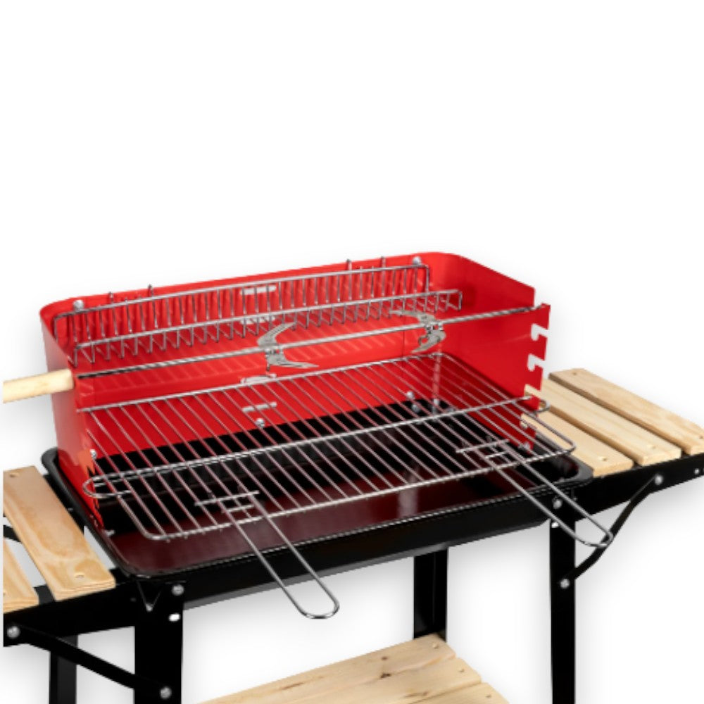 Barbecue à charbon Madrid pour extérieur 103x54xH84 cm