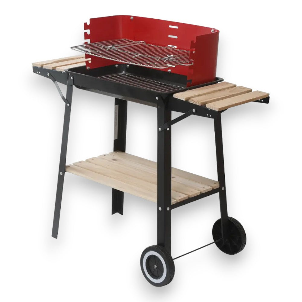 Barbecue à charbon Madrid pour extérieur 103x54xH84 cm