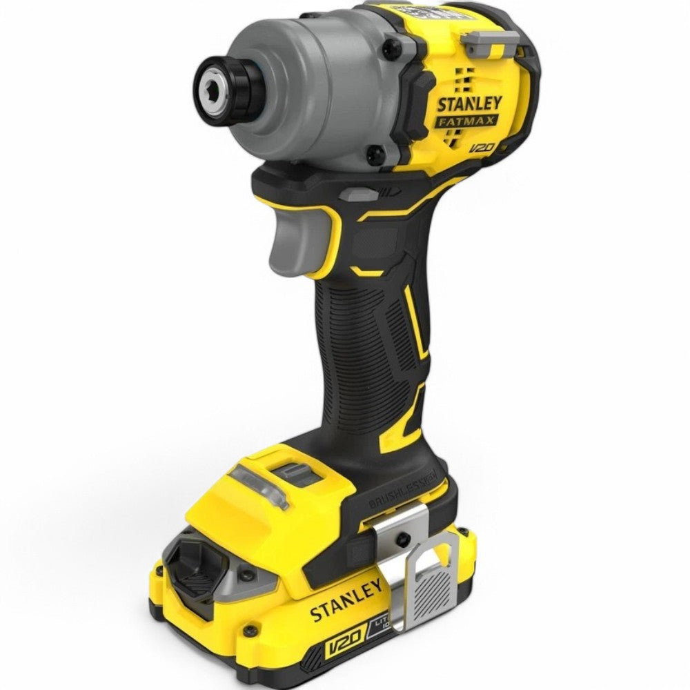 Avvitatore a batteria 20 volt con attacco esagonale a 3 velocità fatmax sfmcf 830 d2k