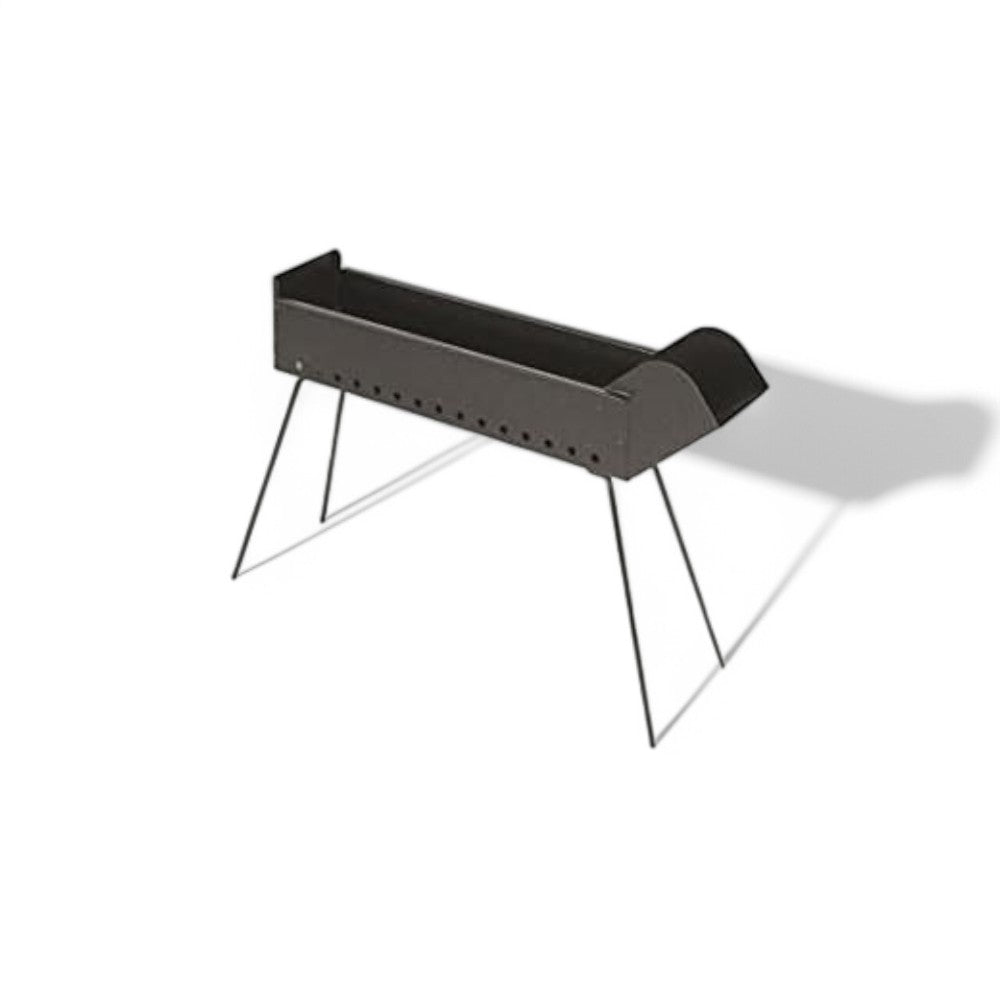 Cuiseur à brochettes à charbon 'filoteo' 80x14x65h cm