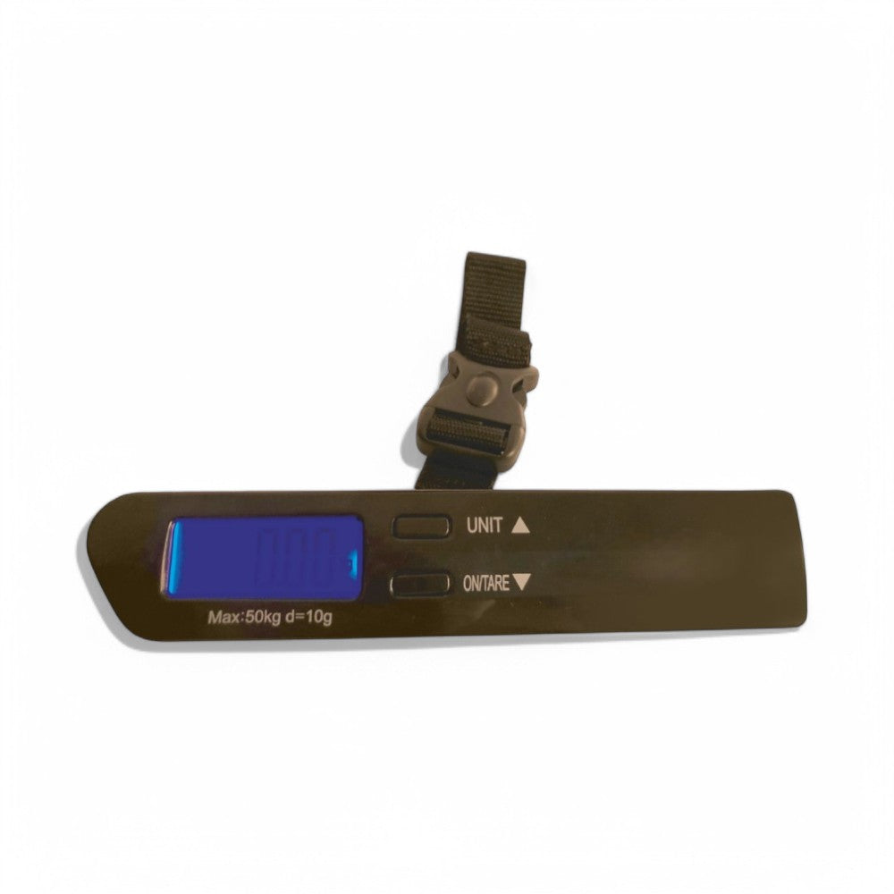 Bilancia digitale portatile con display a led capacità 50 Kg