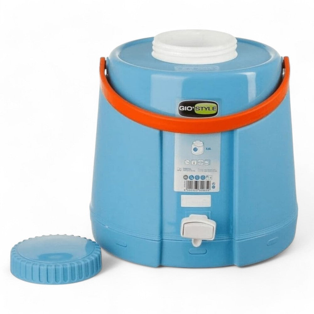 Bouteille thermique Fiesta avec robinet Lt.5 - lt.5 cm.27x27,5x29