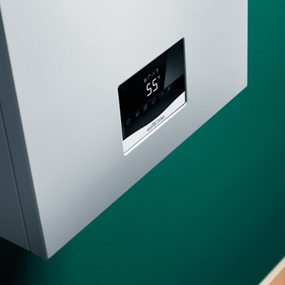 Caldaia a condensazione istantanea A con display innovativo touch screen metano 27x40xH62,6 cm Ecotec Intro Vmw