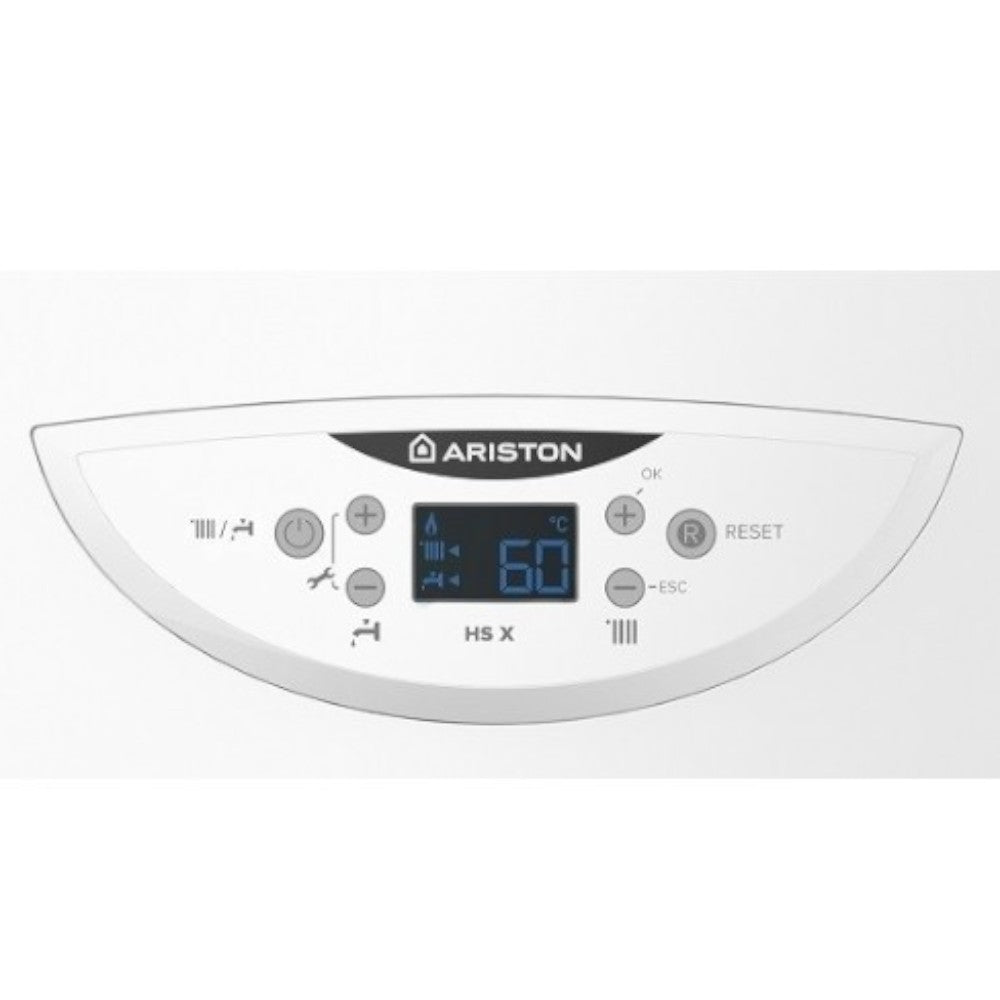 Caldaia murale a camera stagna e condensazione funzionamento metano e GPL classe energetica A 40xH74.5 cm