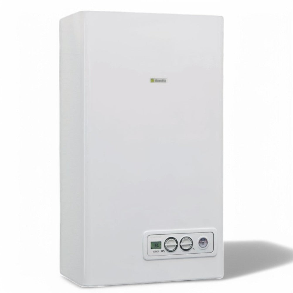 Caldaia camera aperta a tiraggio naturale 24 Kw B display per la visualizzazione della temperatura 40x34xH74 cm Ciao Lx
