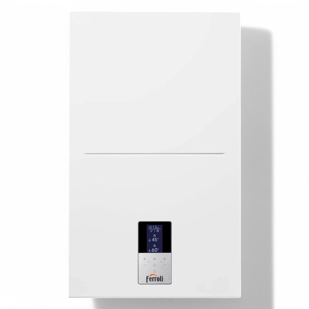 Caldaia a condensazione istantanea A con scambiatore primario in acciaio inox ad elevato spessore metano e gpl 42x32xH70 cm Bluehelix Hitech Rrt