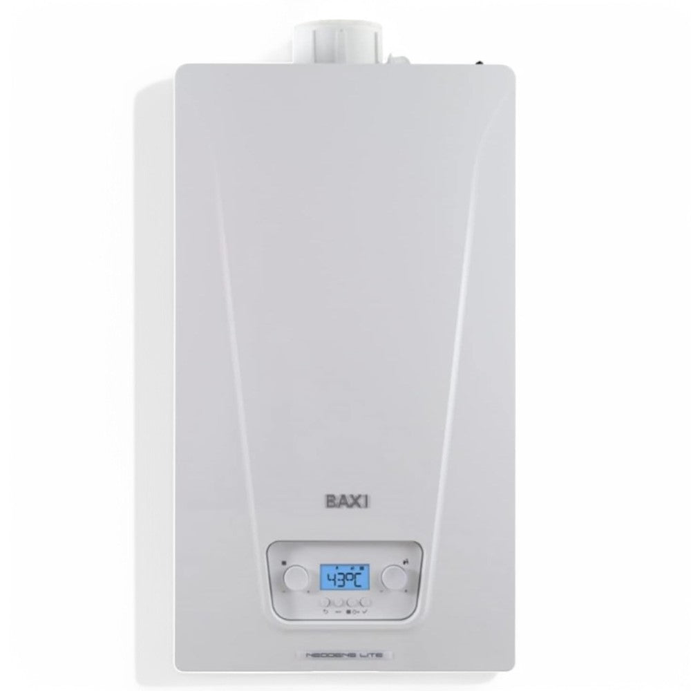 Caldaia a condensazione A con interfaccia rinnovata con display retroilluminato gpl e metano H70x40x29 cm Luna Classic
