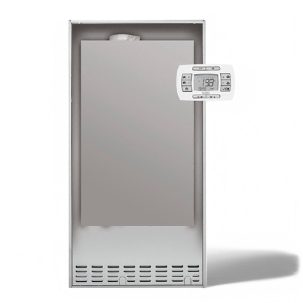 Caldaia a condensazione da incasso A funzione antigelo e grado di protezione IPX5D gpl e metano 47x24xH77 cm Luna Air
