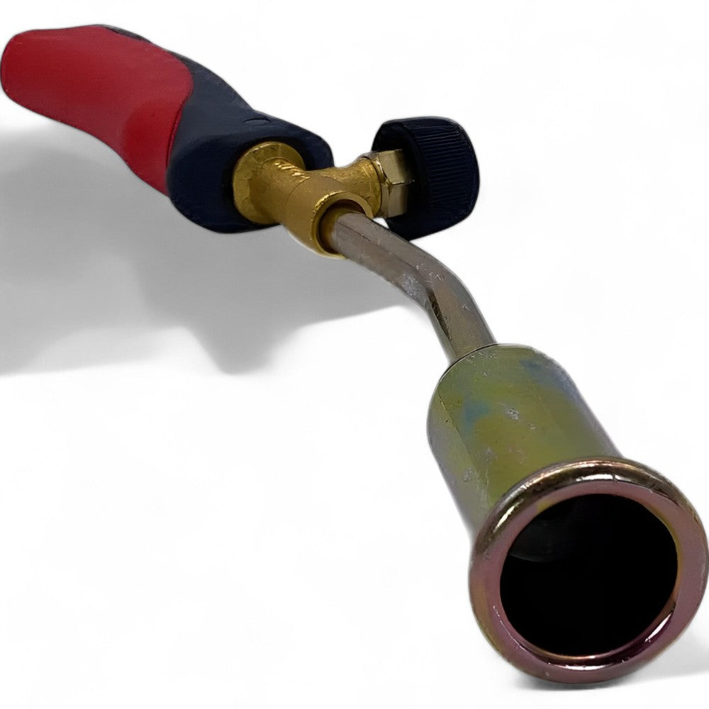Chalumeau chauffant à gaz pour asphalteur avec robinet 40 cm - brûleur ø mm.25