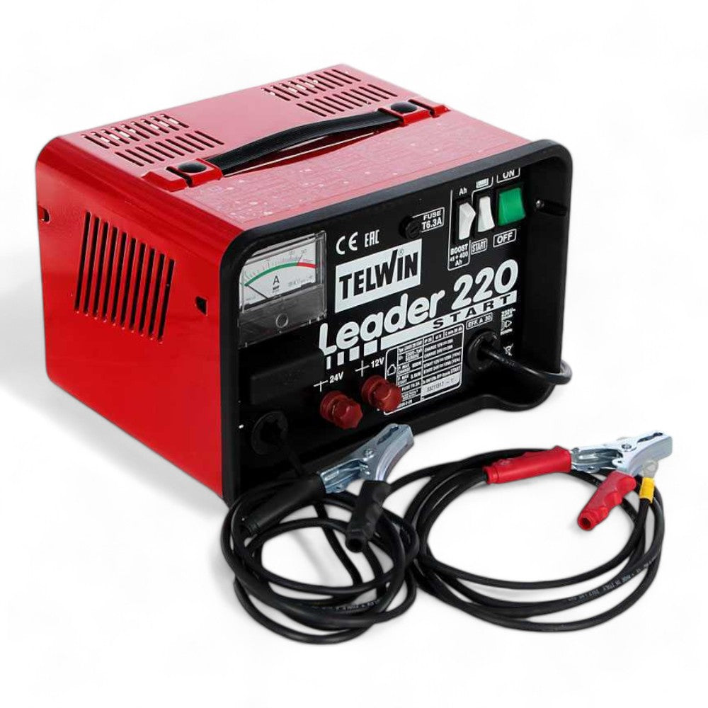 Chargeur de batterie Leader 220 Start 30/180A 12V avec démarreur