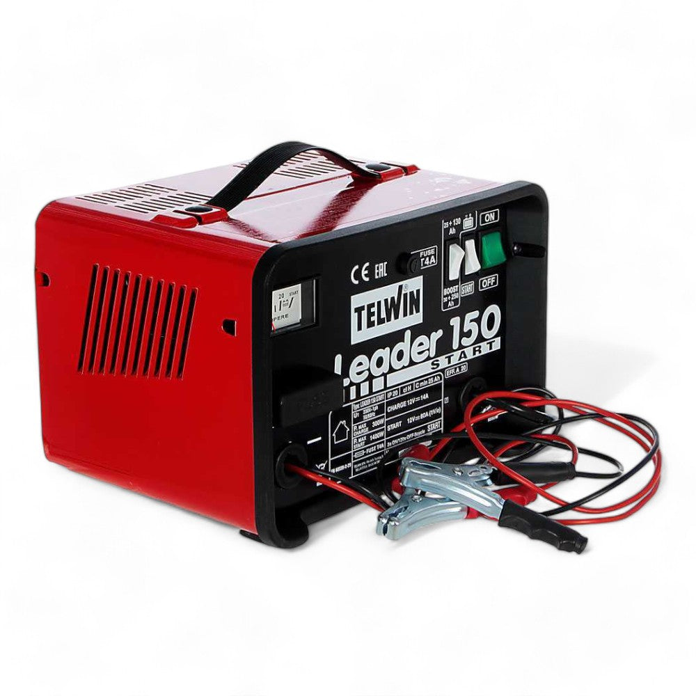 Chargeur de batterie Leader 150 Start 20/140A 12V avec démarreur