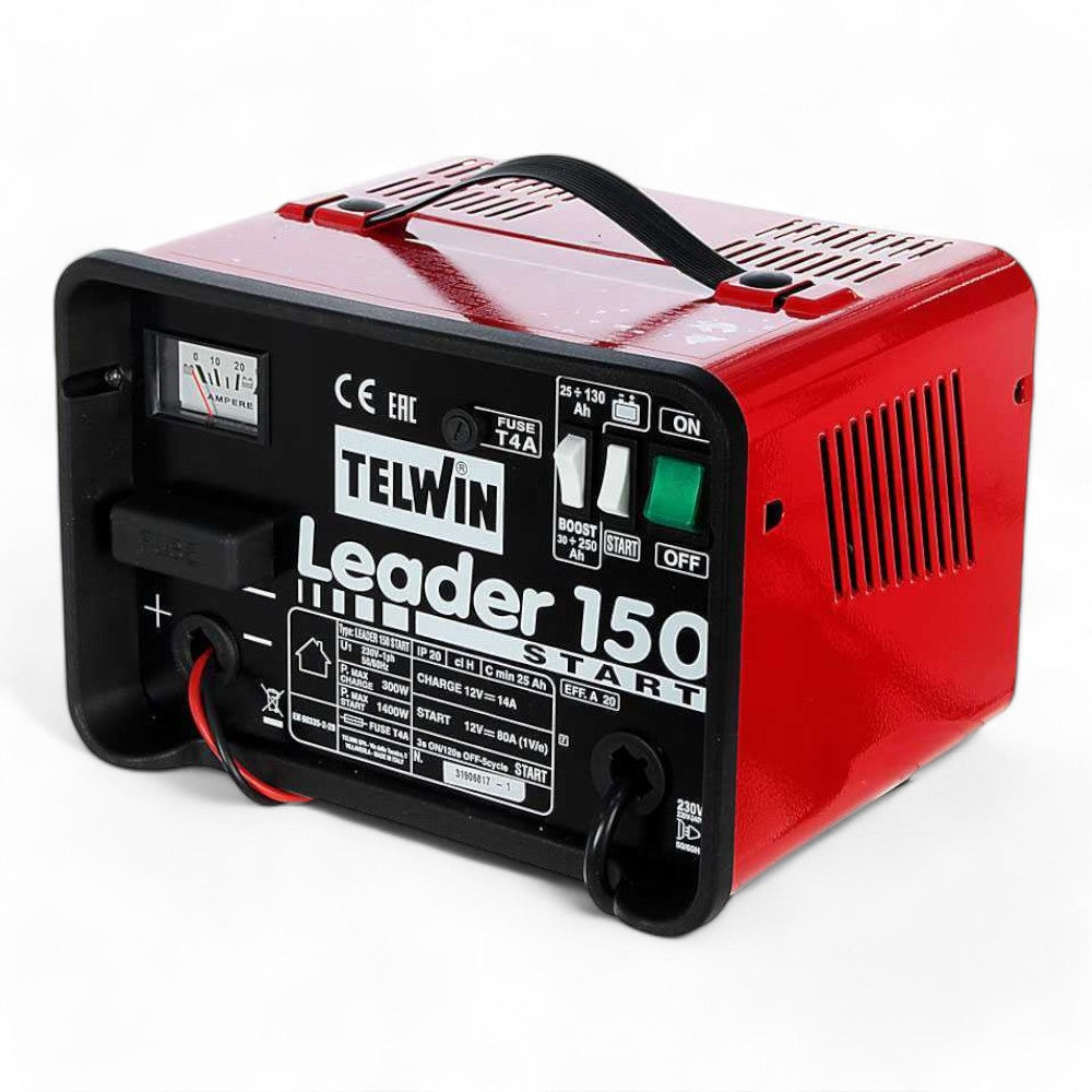 Chargeur de batterie Leader 150 Start 20/140A 12V avec démarreur