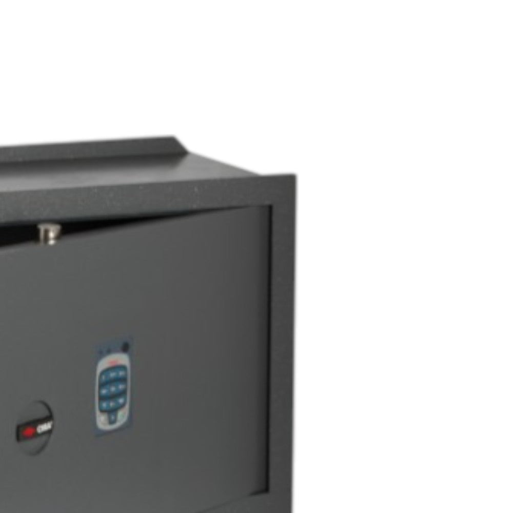 Coffre-fort numérique en acier avec lumière interne et peinture Cisa haute résistance 
