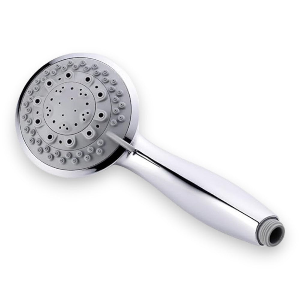 Douchette de salle de bain chromée, douchette à main 3 jets 1/2"