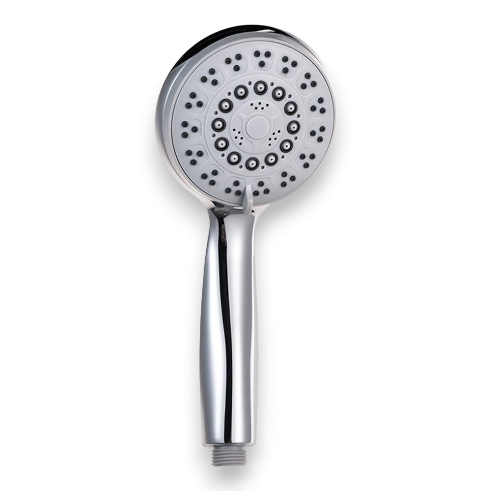 Douchette de salle de bain chromée, douchette à main 3 jets 1/2"