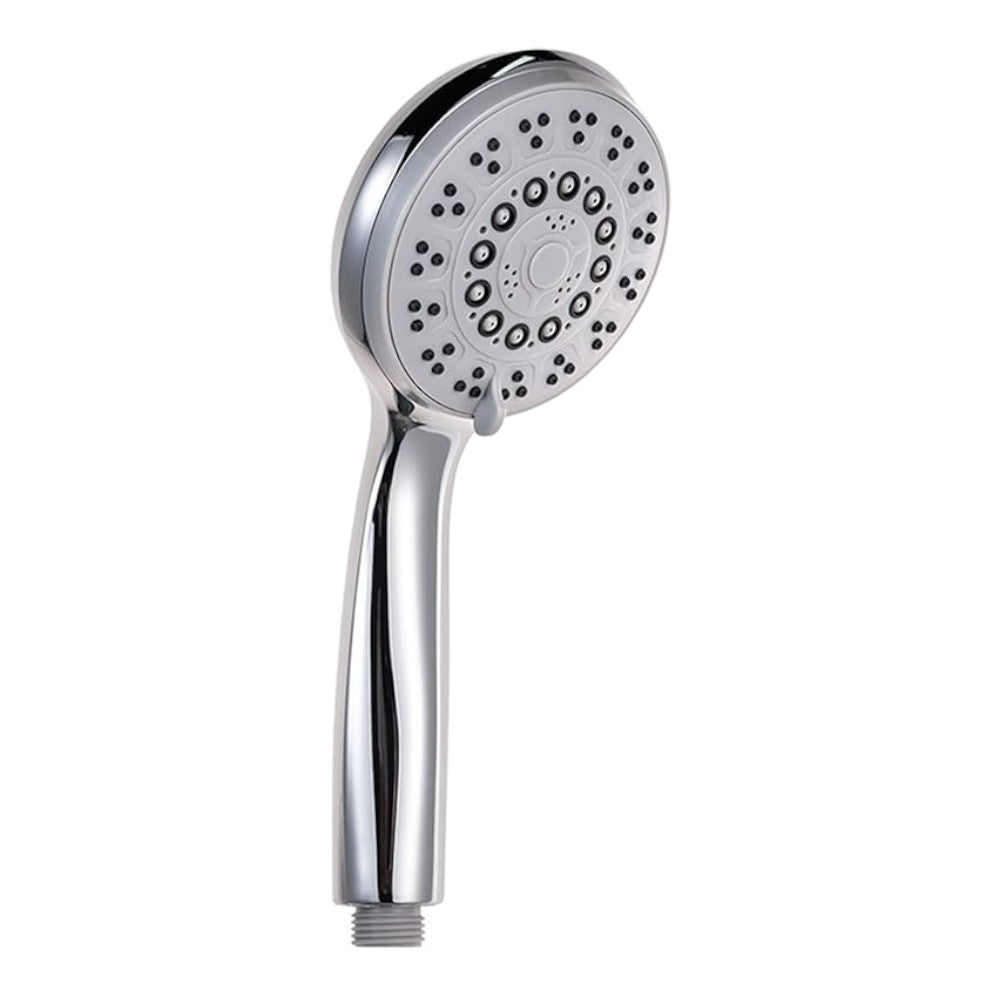 Douchette de salle de bain chromée, douchette à main 3 jets 1/2"