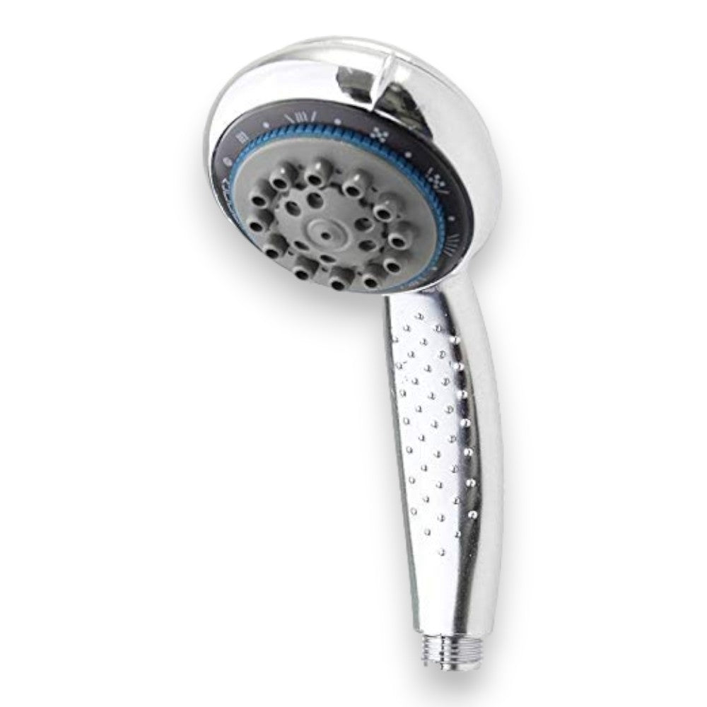 Douchette de salle de bain chromée, douchette à main 8 jets 1/2"
