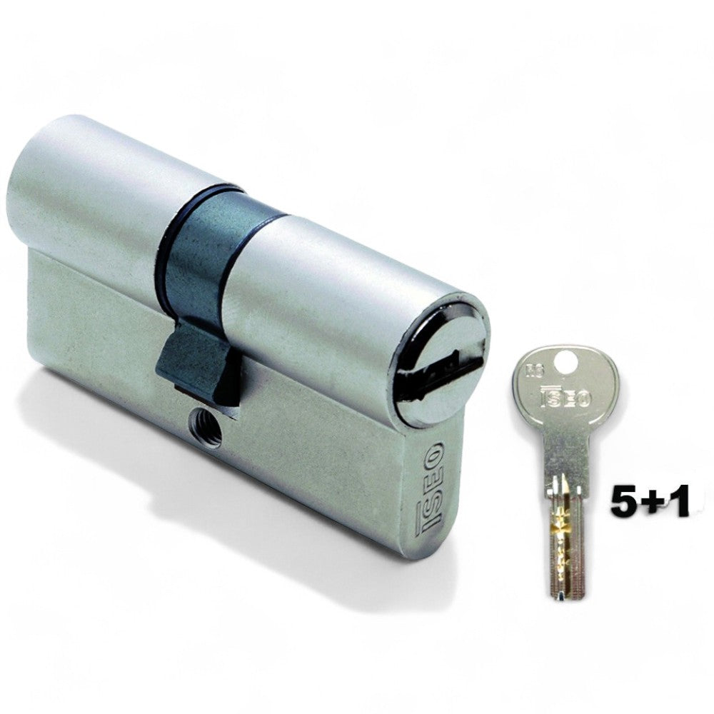 Cylindre à insert profilé européen "R6 Plus" 82R60 - 60 mm centré (30x30) (82R6030309C5)