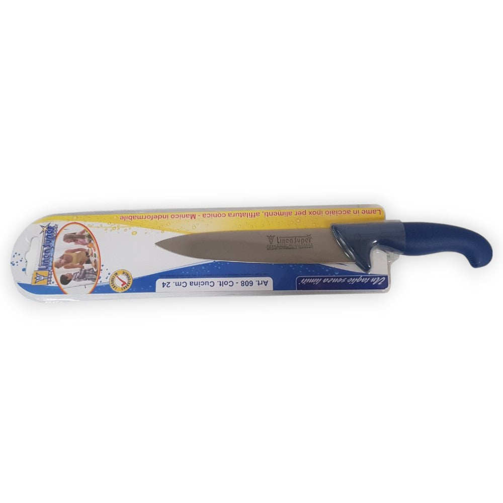 couteau de cuisine avec manche en plastique 18 cm
