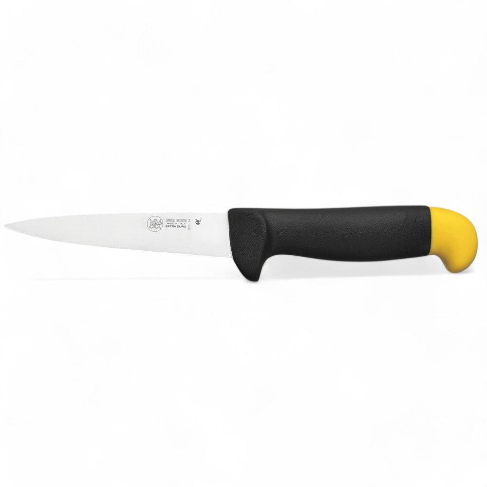 Coltello da scanno professionale con lama in acciaio rigida