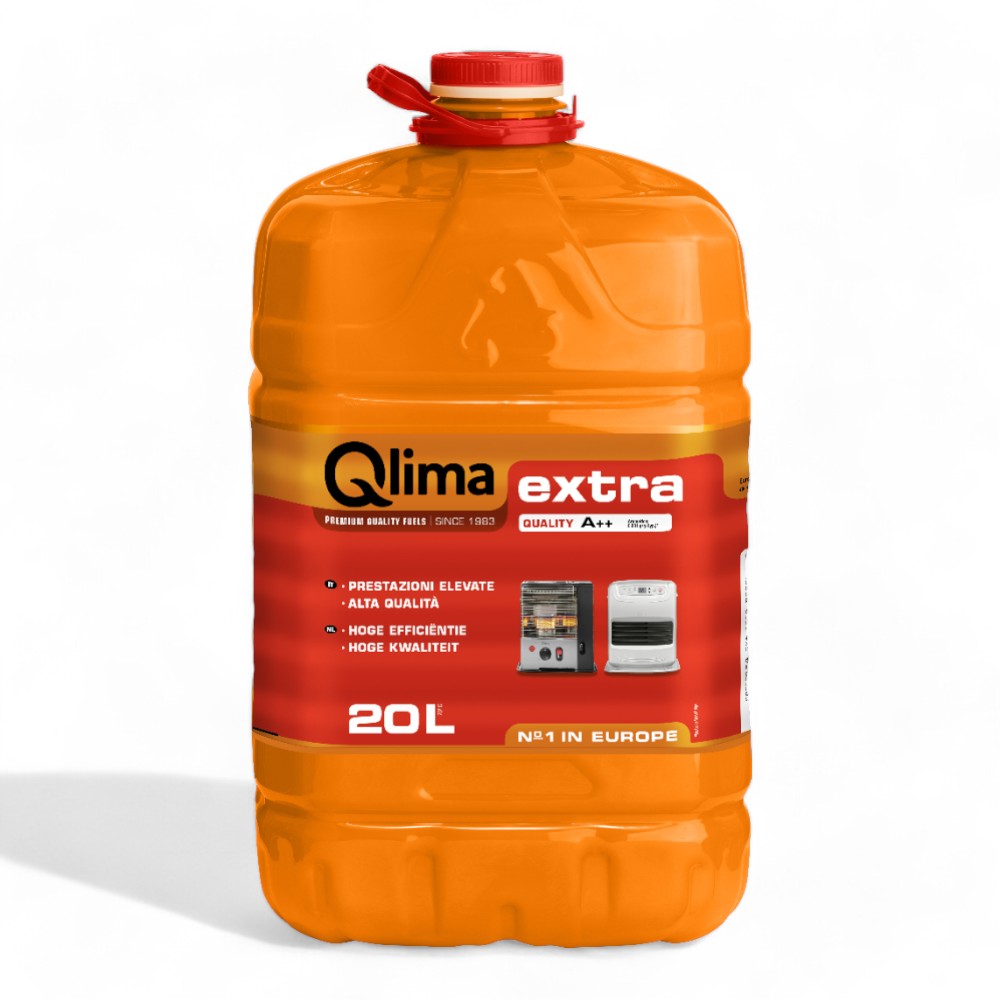 Combustible liquide de paraffine Qlima extra 20 litres pour réchauds portables 