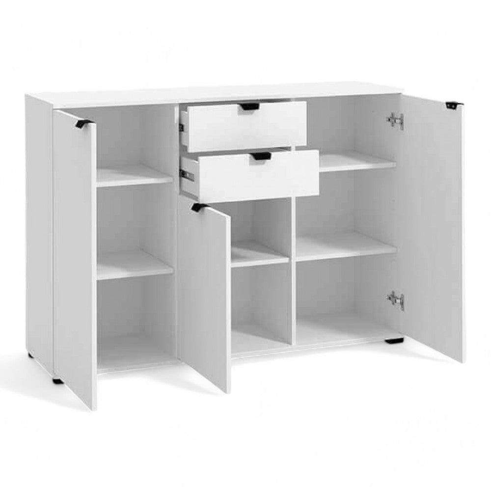 11008304 Armoire Duero Blanc Mat