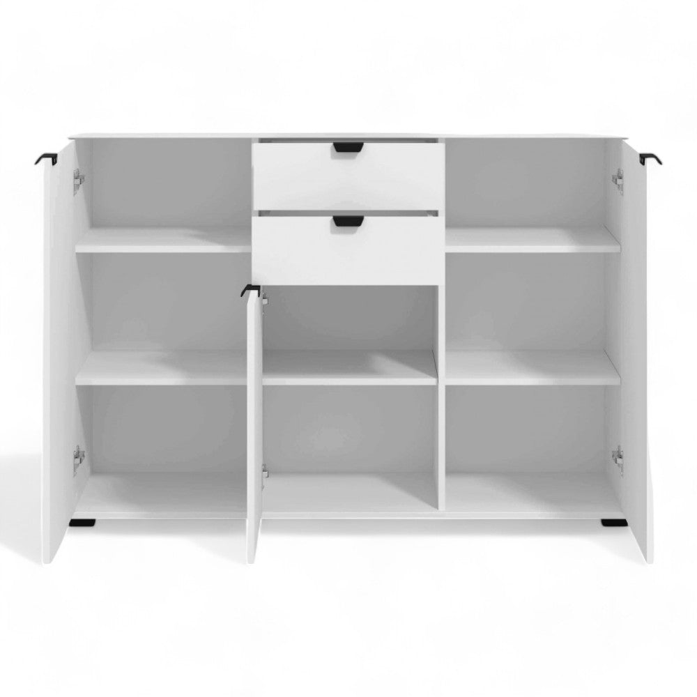 11008304 Armoire Duero Blanc Mat