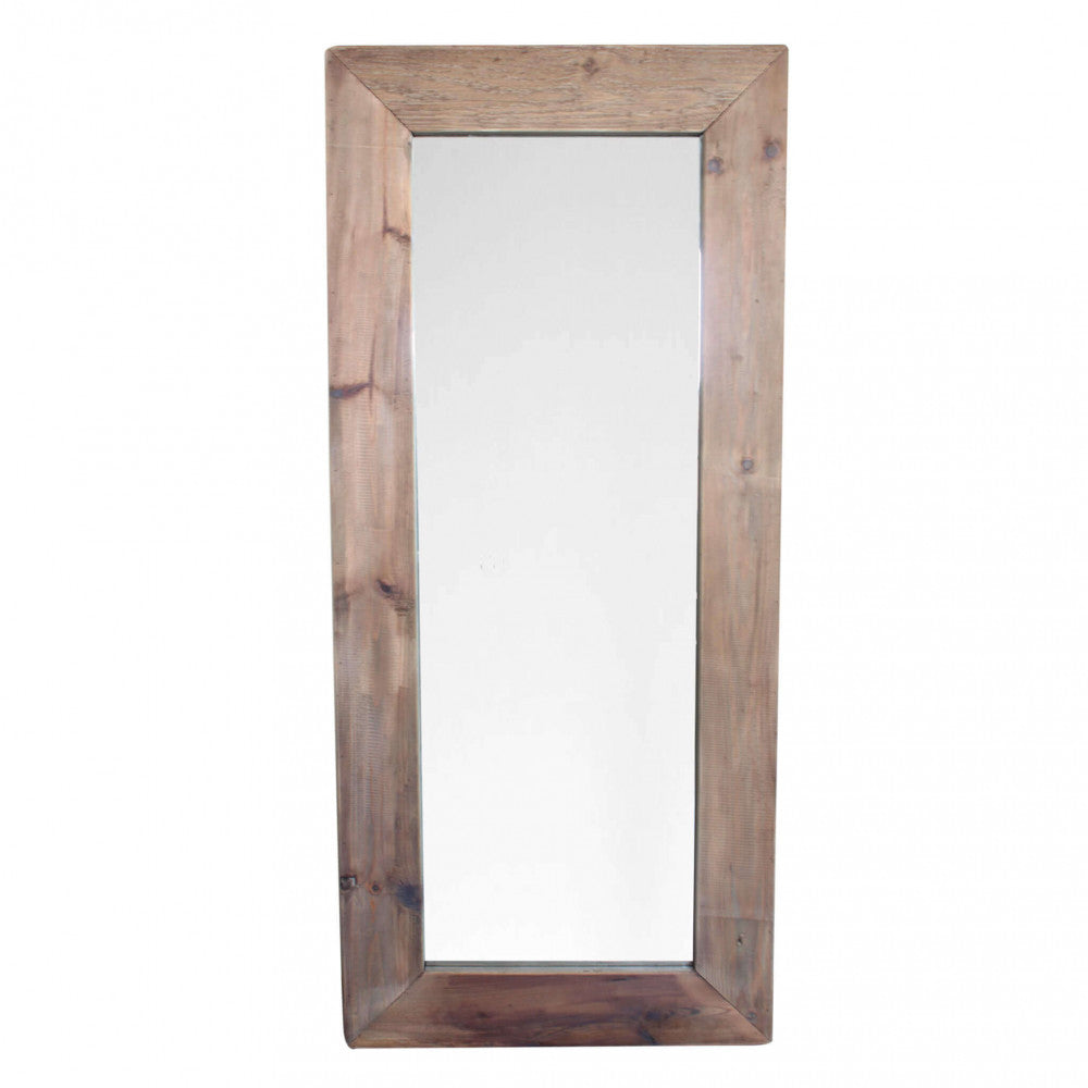 Miroir hauteur 180x80 cm avec cadre lego pin Trimel