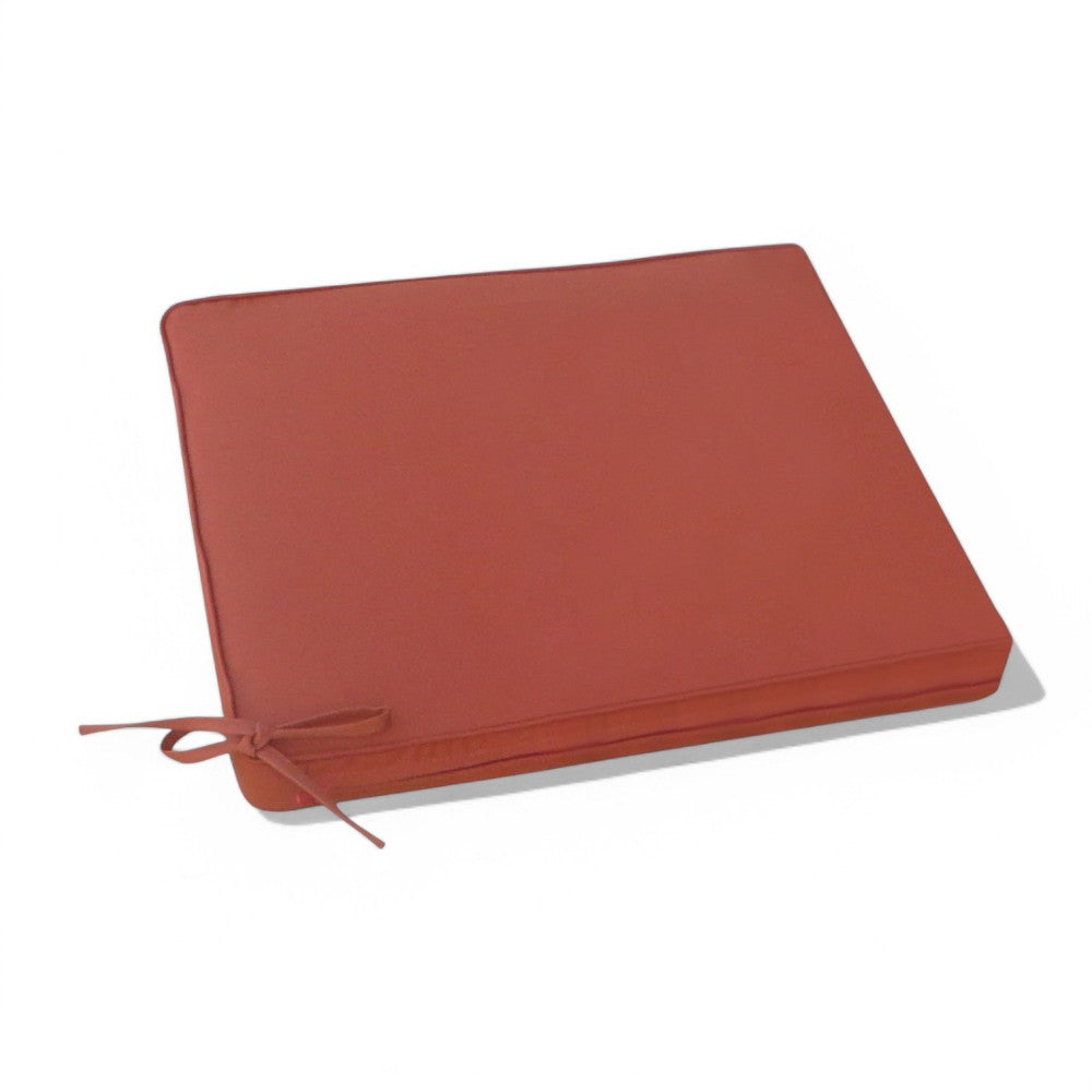Coussin de siège véritable grand orange