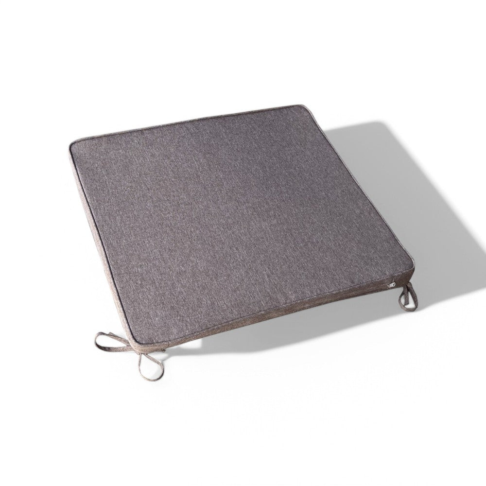 Coussin de siège Real Large Tourterelle Gris Mélange