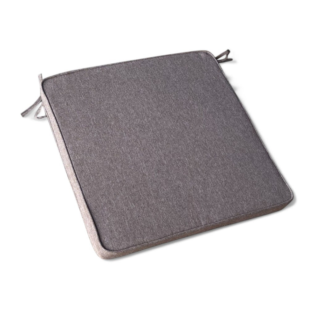 Coussin de siège véritable Tourterelle Gris Mélange