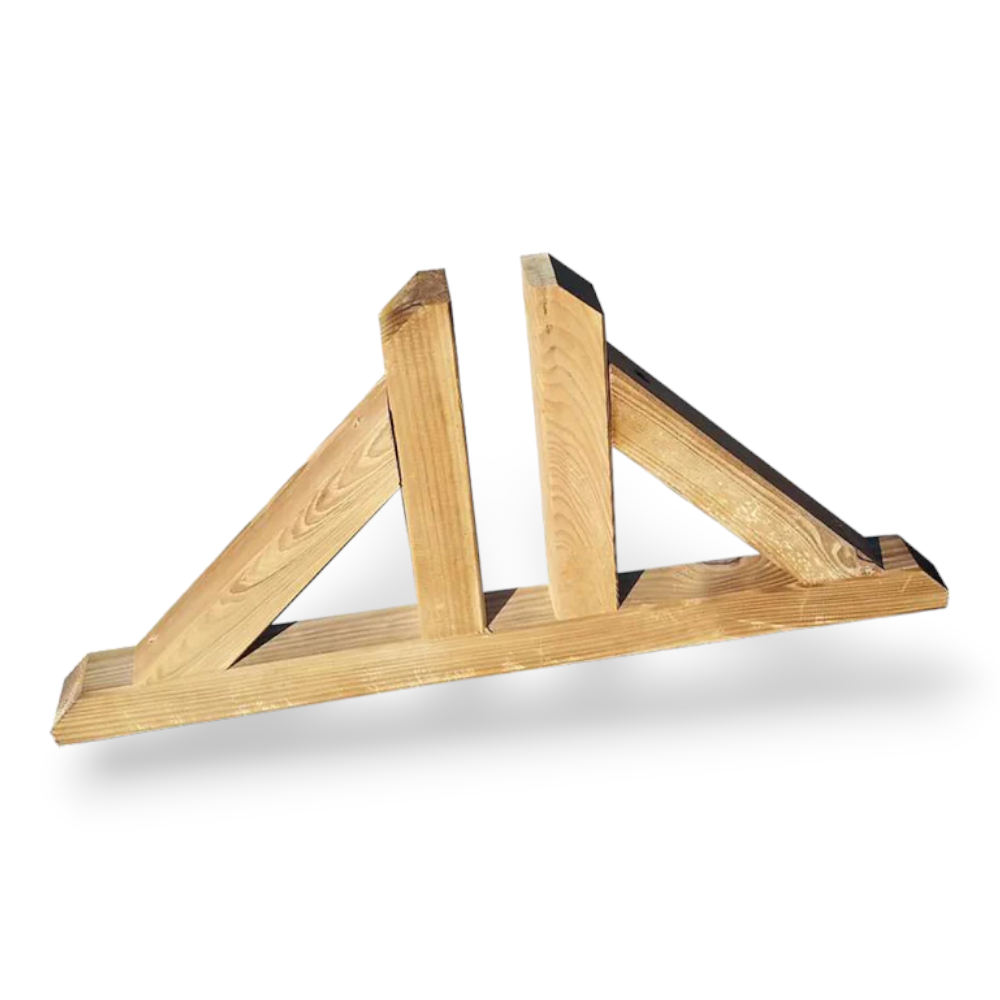 Pied de support de base pour panneaux et caillebotis en bois Forest