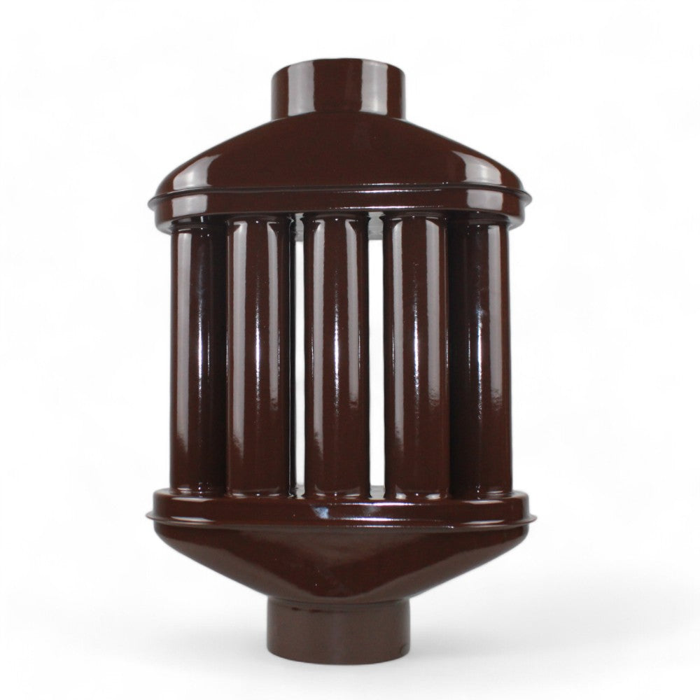Diffuseur de chaleur en porcelaine marron "Ala Smalto Classic" - ø mm.120x500h.