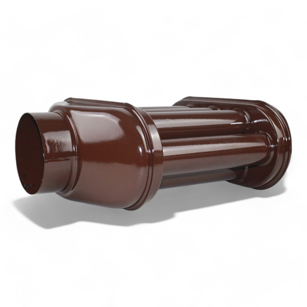 Diffuseur de chaleur en porcelaine marron "Ala Smalto Classic" - ø mm.120x500h.