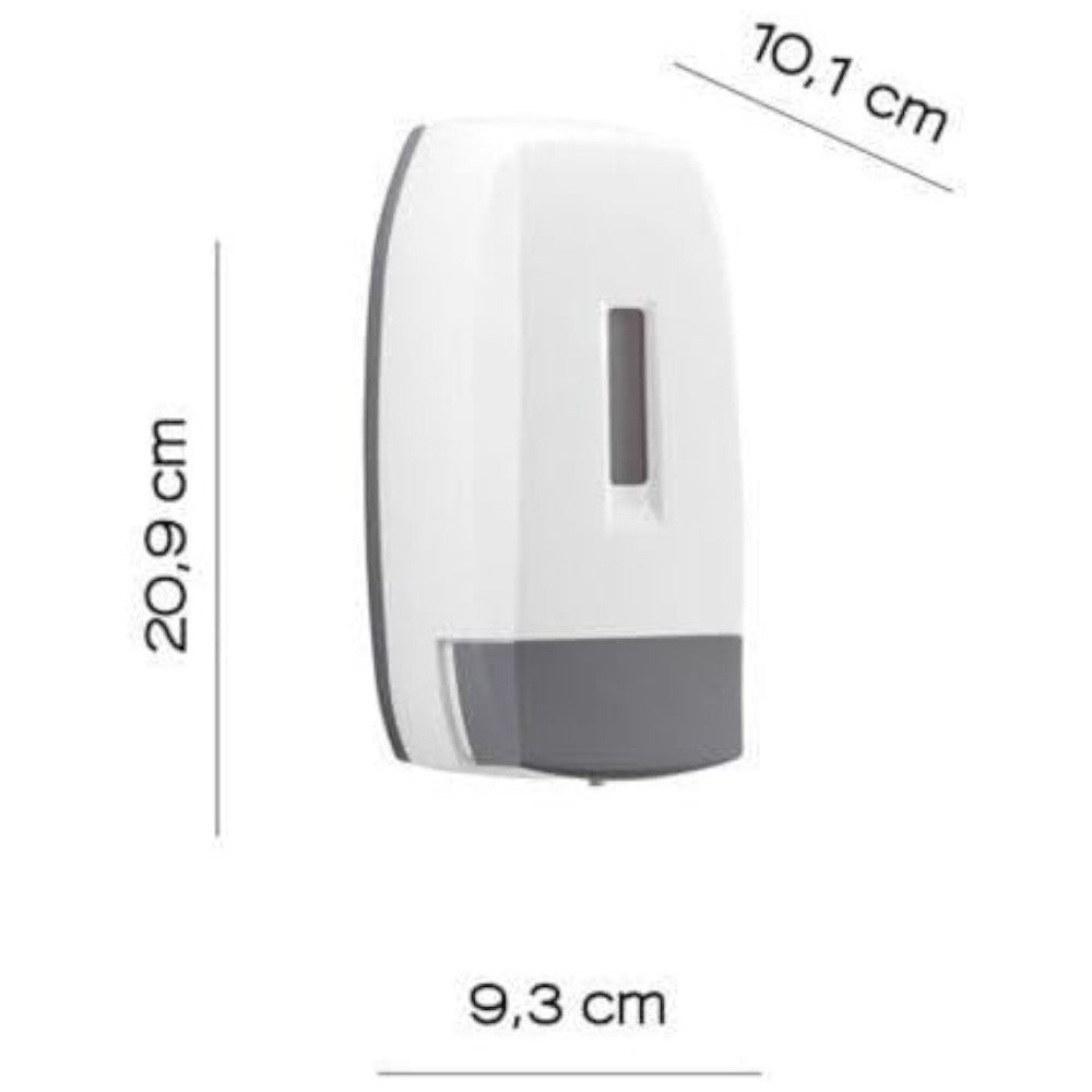 Dispenser distributore manuale in resina sapone liquido touch 500 ml