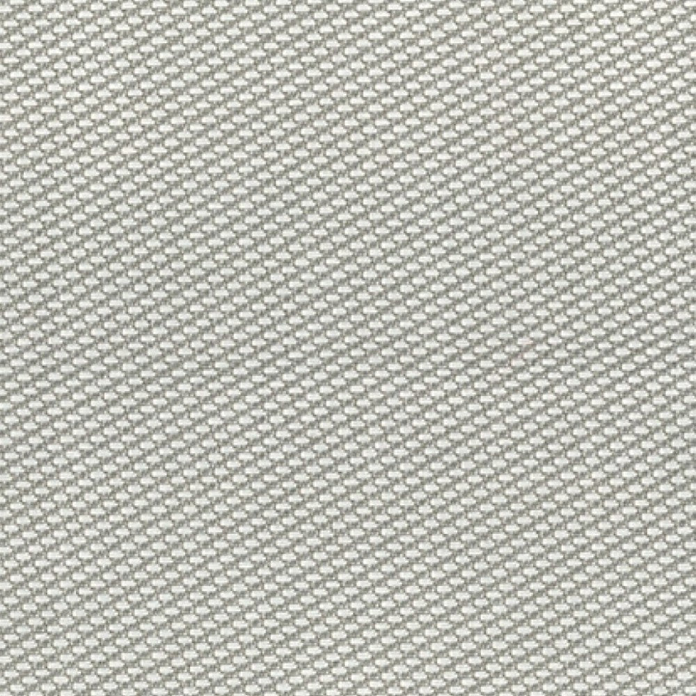 Divano moderno tre posti con struttura in alluminio e cuscini beige 91x220xH71 cm