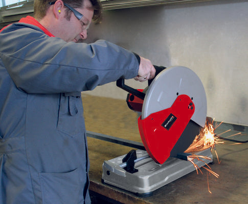 Machine à découper les métaux 2300W disque Ø355 avec poignée horizontale TC-MC355 EINHELL