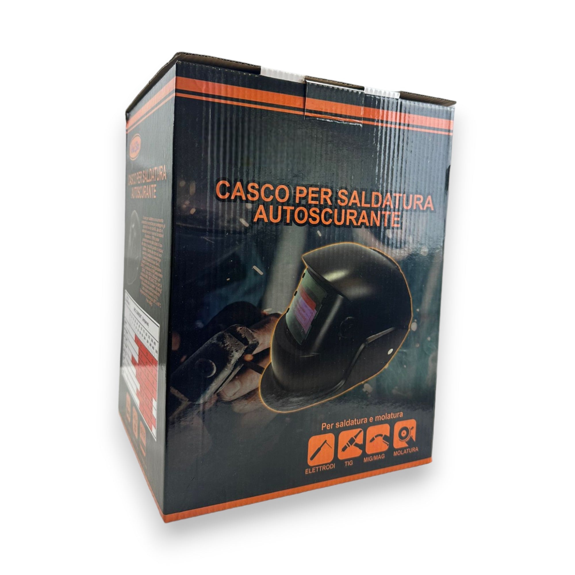 Casque de soudage à obscurcissement automatique et réglable
