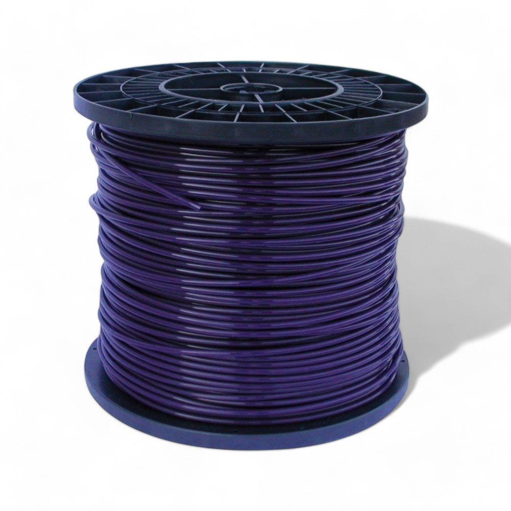 Fil nylon dentelé violet "Platinum" pour débroussailleuse - ø 3,3 mm - bobine de 200 m