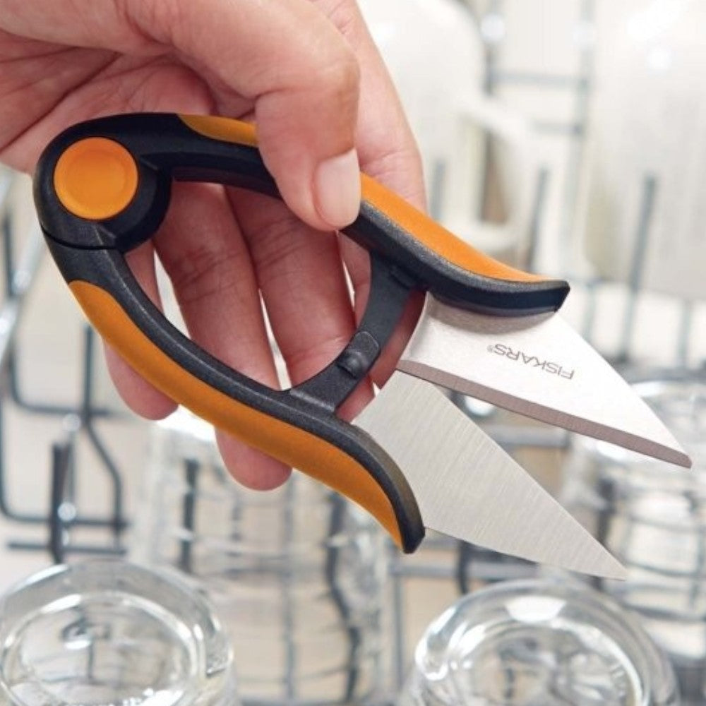 fiskars ciseaux à herbes 'solid sp220' 13 cm