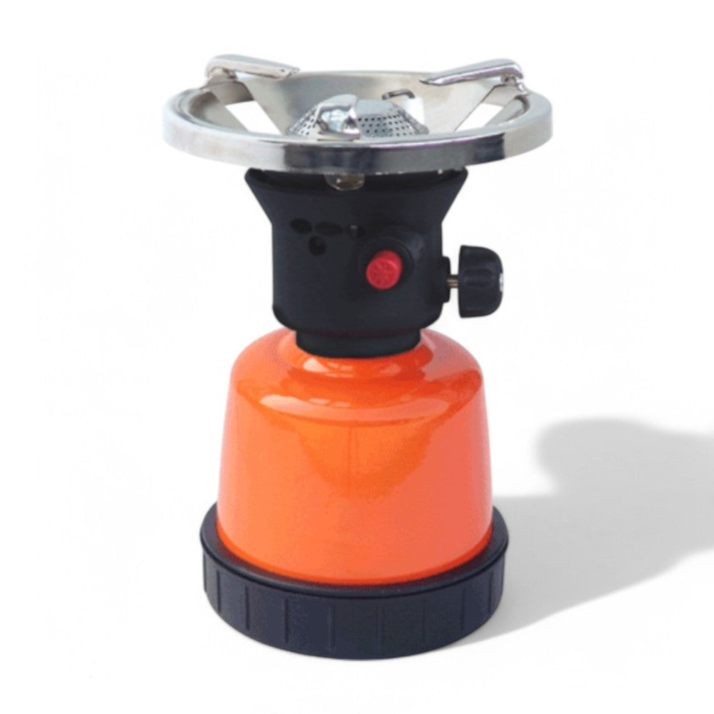réchaud à gaz de camping avec allumage piézo 190 gr
