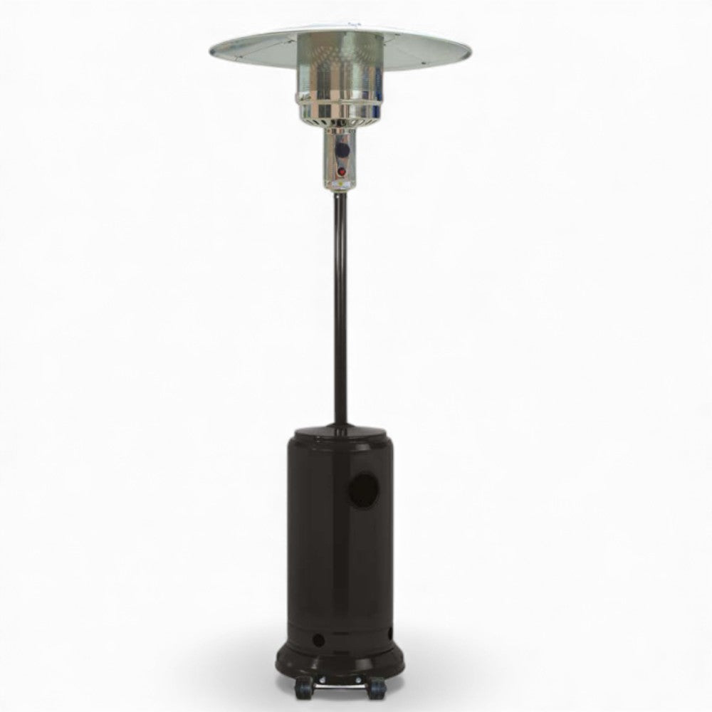 Poêle à gaz champignon Thermopatio pour usage extérieur en aluminium avec régulateur de gaz