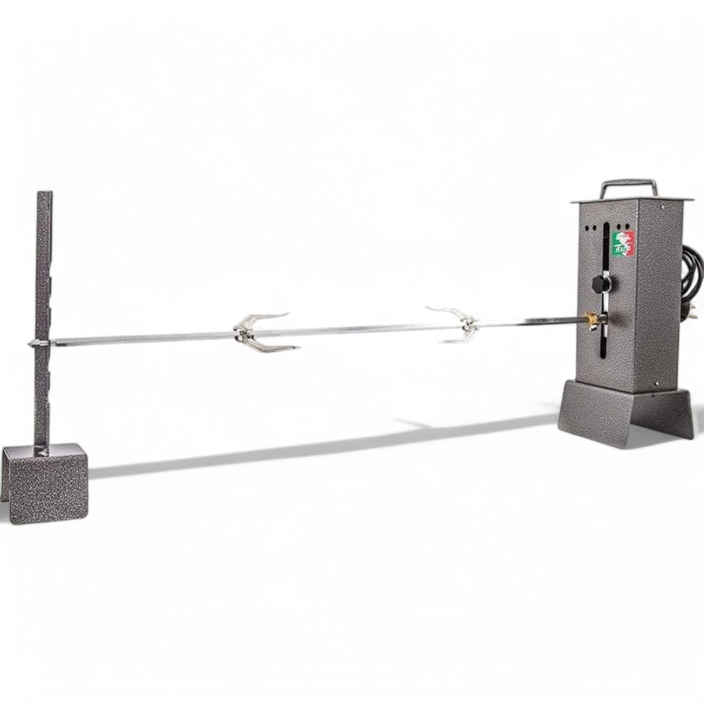 Rôtissoire électrique réglable avec 1 brochette - cm.14x13x36h. 2,5 kg