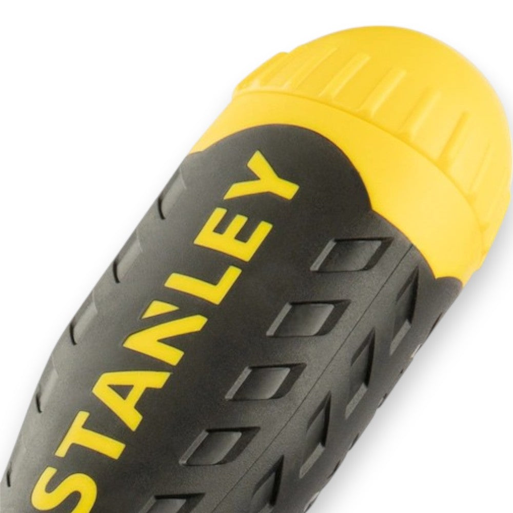 Giravite magnetico a cricchetto con 10 inserti multifunzione impugnatura ergonomica tri-lobare sistema di alloggiamento brevettato