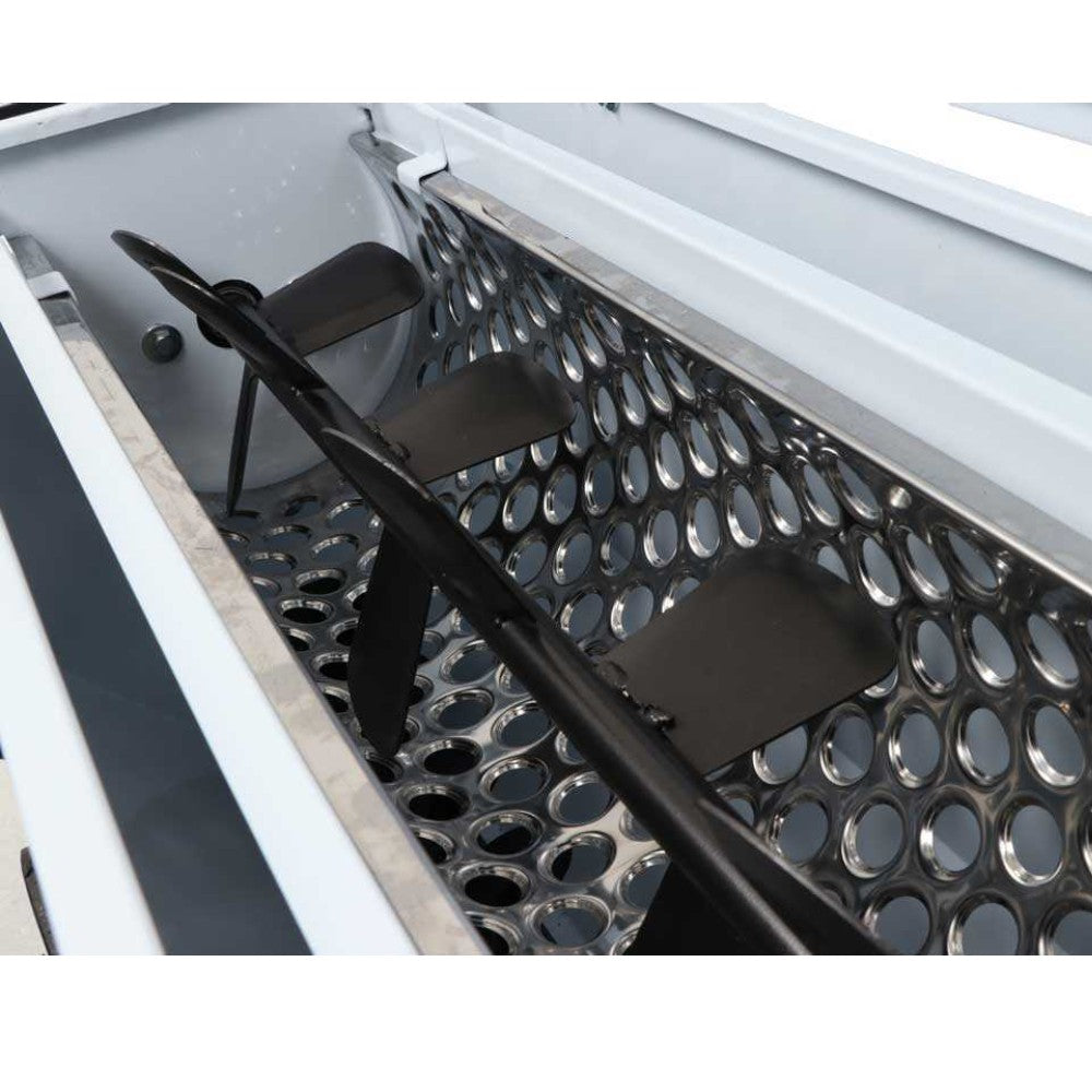 Égrappoir électrique fixe avec rehausse de protection et capacité 1,5Hp Dvep20F Grifo Marchetti